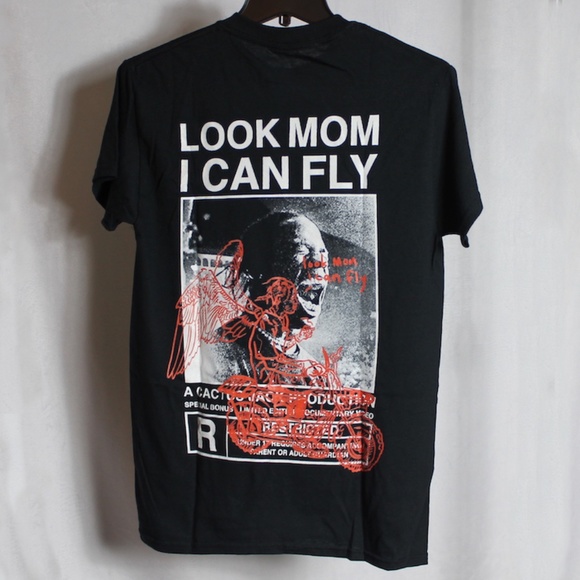 Travis Scott Look Mom I Can Fly Netflix Documentary T-Shirt - Picture 1 of 5